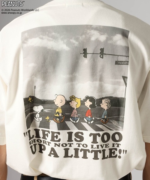 BAYFLOW(ベイフロー)の「【PEANUTS×BAYFLOW】ピーナッツアソートTシャツ(Tシャツ/カットソー・メンズ・チャコール/ブルー/グリーン/ホワイト/ベージュ/オレンジ・LARGE/MEDIUM)」の15枚目の写真