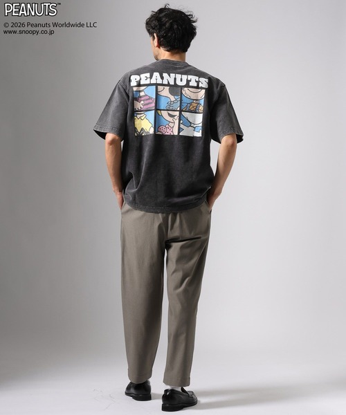 BAYFLOW(ベイフロー)の「【PEANUTS×BAYFLOW】ピーナッツアソートTシャツ(Tシャツ/カットソー・メンズ・チャコール/ブルー/グリーン/ホワイト/ベージュ/オレンジ・LARGE/MEDIUM)」の17枚目の写真