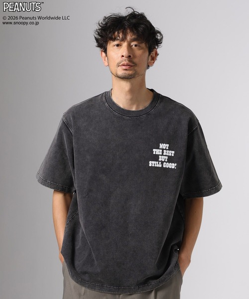 BAYFLOW(ベイフロー)の「【PEANUTS×BAYFLOW】ピーナッツアソートTシャツ(Tシャツ/カットソー・メンズ・チャコール/ブルー/グリーン/ホワイト/ベージュ/オレンジ・LARGE/MEDIUM)」の18枚目の写真