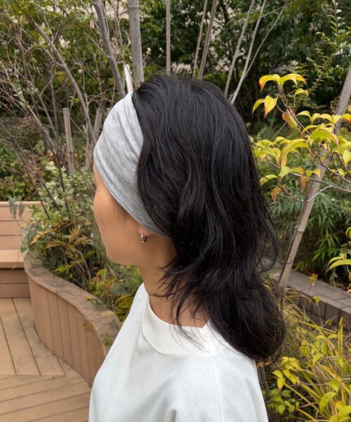 La Maison de Lyllis（メゾンドリリス）の「【La Maison de Lyllis/ラ メゾン ド リリス】FRAI HEADBAND フライヘッドバンド ヘアバンド（ヘアバンド・レディース・グレー/ブラウン・フリー）」の5枚目の写真