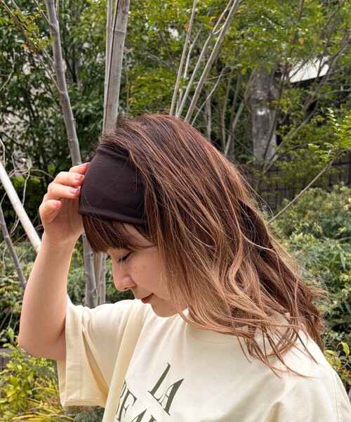 La Maison de Lyllis（メゾンドリリス）の「【La Maison de Lyllis/ラ メゾン ド リリス】FRAI HEADBAND フライヘッドバンド ヘアバンド（ヘアバンド・レディース・グレー/ブラウン・フリー）」の8枚目の写真