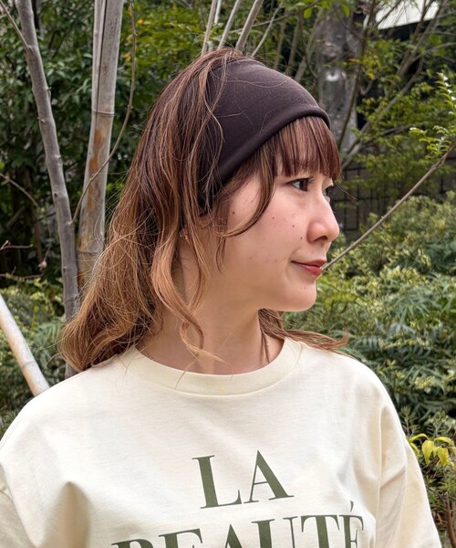 La Maison de Lyllis（メゾンドリリス）の「【La Maison de Lyllis/ラ メゾン ド リリス】FRAI HEADBAND フライヘッドバンド ヘアバンド（ヘアバンド・レディース・グレー/ブラウン・フリー）」の9枚目の写真