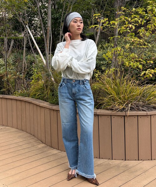 La Maison de Lyllis（メゾンドリリス）の「【La Maison de Lyllis/ラ メゾン ド リリス】FRAI HEADBAND フライヘッドバンド ヘアバンド（ヘアバンド・レディース・グレー/ブラウン・フリー）」の12枚目の写真