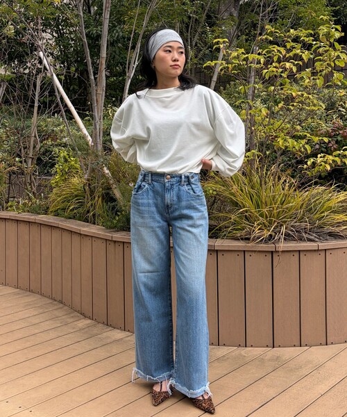 La Maison de Lyllis（メゾンドリリス）の「【La Maison de Lyllis/ラ メゾン ド リリス】FRAI HEADBAND フライヘッドバンド ヘアバンド（ヘアバンド・レディース・グレー/ブラウン・フリー）」の14枚目の写真