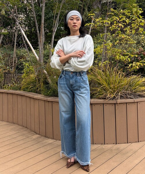 La Maison de Lyllis（メゾンドリリス）の「【La Maison de Lyllis/ラ メゾン ド リリス】FRAI HEADBAND フライヘッドバンド ヘアバンド（ヘアバンド・レディース・グレー/ブラウン・フリー）」の15枚目の写真