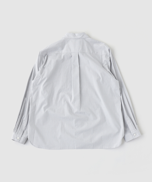 MATSUFUJI(マツフジ)の「MATSUFUJI / マツフジ VINTAGE FABRIC UTILITY SHIRT(シャツ/ブラウス・メンズ・グレー・3/2)」の2枚目の写真
