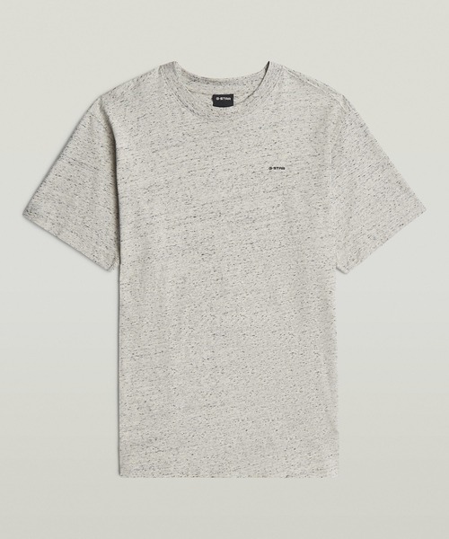 G-STAR(ジースター)の「True Regular T-Shirt/ベーシックデザインワンポイントブランドロゴTシャツ(Tシャツ/カットソー・メンズ・ダークブラック/ホワイト系その他/ライトブルー・MEDIUM/SMALL/X-SMALL/X-LARGE/LARGE)」の11枚目の写真