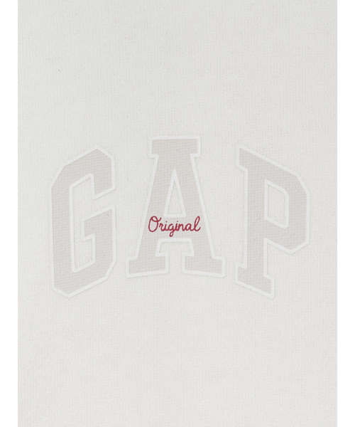 GAP（ギャップ）の「オーバーサイズ GAPロゴ フレンチテリーTシャツ（スウェット・メンズ・オフホワイト/ネイビー/ブラウン/ブラック・XS/L/M/S/XL）」の14枚目の写真