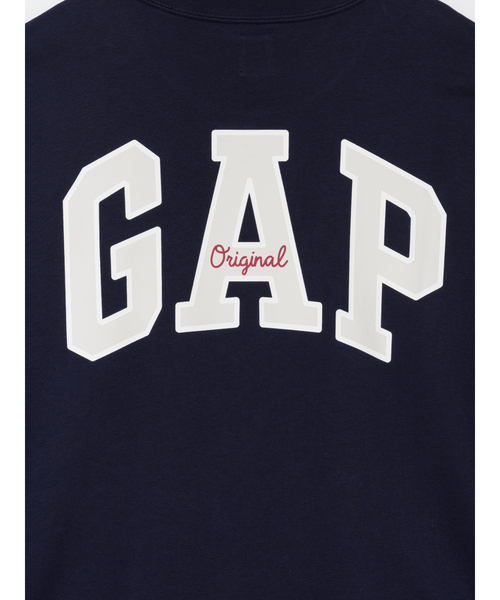 GAP（ギャップ）の「オーバーサイズ GAPロゴ フレンチテリーTシャツ（スウェット・メンズ・オフホワイト/ネイビー/ブラウン/ブラック・XS/L/M/S/XL）」の13枚目の写真