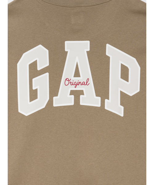 GAP（ギャップ）の「オーバーサイズ GAPロゴ フレンチテリーTシャツ（スウェット・メンズ・オフホワイト/ネイビー/ブラウン/ブラック・XS/L/M/S/XL）」の12枚目の写真