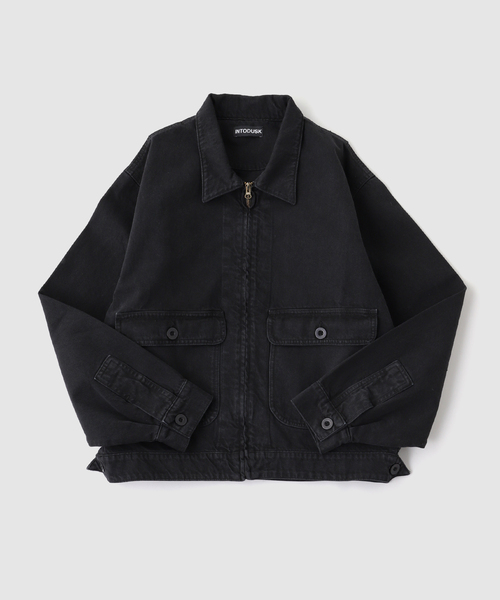 WISM(ウィズム)の「INTODUSK / イントゥダスク DUSTSHADOW BDU JACKET(デニムジャケット・メンズ・ブラック・X-LARGE/LARGE)」の1枚目の写真