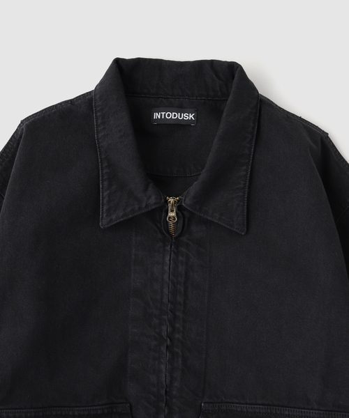 WISM(ウィズム)の「INTODUSK / イントゥダスク DUSTSHADOW BDU JACKET(デニムジャケット・メンズ・ブラック・X-LARGE/LARGE)」の3枚目の写真