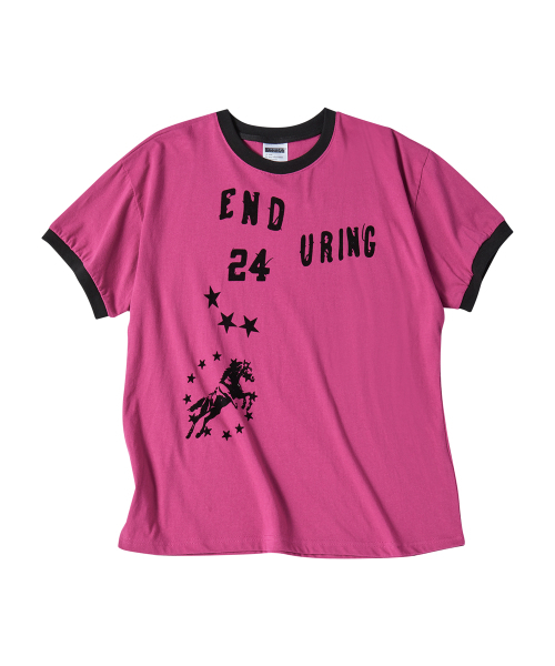 UNTITLED SEOUL(アンタイトル ソウル)の「インデュアリングユニコーンリンガークロップ半袖ピンク(Tシャツ/カットソー・レディース・その他・MEDIUM/LARGE)」の2枚目の写真