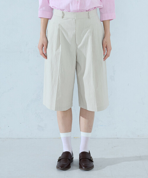 COMME CA ISM(コムサイズム)の「コットンナイロンウェザー ハーフパンツ(その他パンツ・レディース・ネイビー/ベージュ・MEDIUM/LARGE)」の15枚目の写真