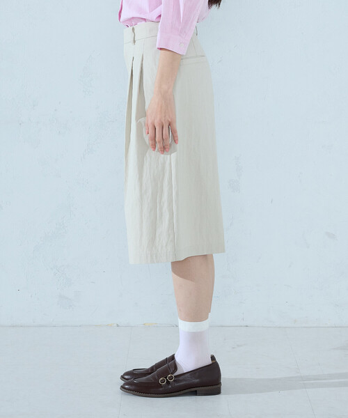COMME CA ISM(コムサイズム)の「コットンナイロンウェザー ハーフパンツ(その他パンツ・レディース・ネイビー/ベージュ・MEDIUM/LARGE)」の16枚目の写真