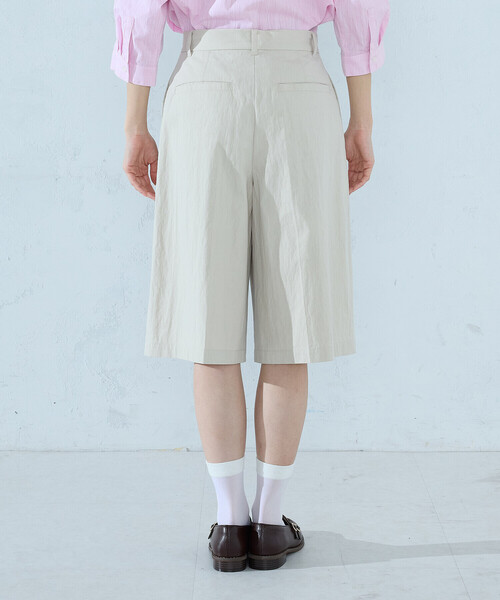 COMME CA ISM(コムサイズム)の「コットンナイロンウェザー ハーフパンツ(その他パンツ・レディース・ネイビー/ベージュ・MEDIUM/LARGE)」の17枚目の写真