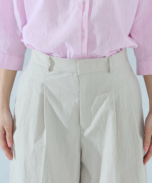 COMME CA ISM(コムサイズム)の「コットンナイロンウェザー ハーフパンツ(その他パンツ・レディース・ネイビー/ベージュ・MEDIUM/LARGE)」の18枚目の写真