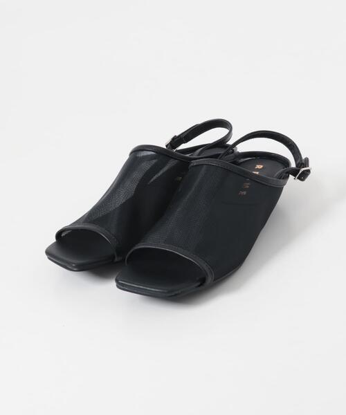 URBAN RESEARCH ROSSO WOMEN（アーバンリサーチ　ロッソ）の「REMME　メッシュパンプス（サンダル・レディース・ブラック・36/37）」の2枚目の写真