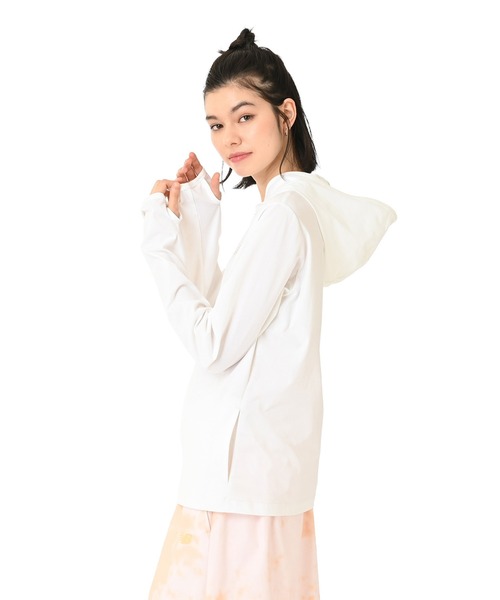 NEW BALANCE(ニューバランス)の「ファンクショナルジップアップフーディー(パーカー・レディース・ホワイト・SMALL/MEDIUM/LARGE/X-LARGE)」の2枚目の写真