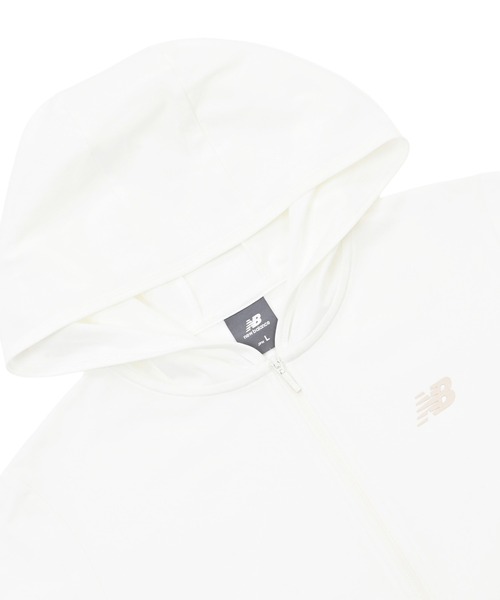 NEW BALANCE(ニューバランス)の「ファンクショナルジップアップフーディー(パーカー・レディース・ホワイト・SMALL/MEDIUM/LARGE/X-LARGE)」の7枚目の写真