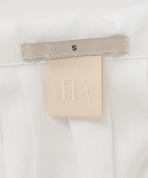 The Loom(ザ ルーム)の「The Loom/ザ ルーム BACK TUCK SHIRT シャツ TL18UO-WH11(シャツ/ブラウス・レディース・ベージュ/ホワイト・SMALL)」の14枚目の写真
