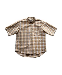 FACTOTUM | 【FACTOTUM】 Check Wide Short Sleeve Shirt(シャツ/ブラウス)