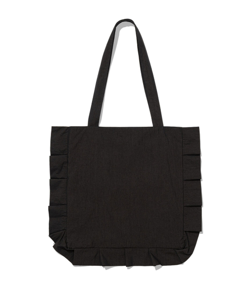 UGLY SHADOW(アグリーシャドウ)の「RIBBON ECO BAG(CHARCOAL)(エコバッグ/サブバッグ・レディース・その他・FREE)」の4枚目の写真