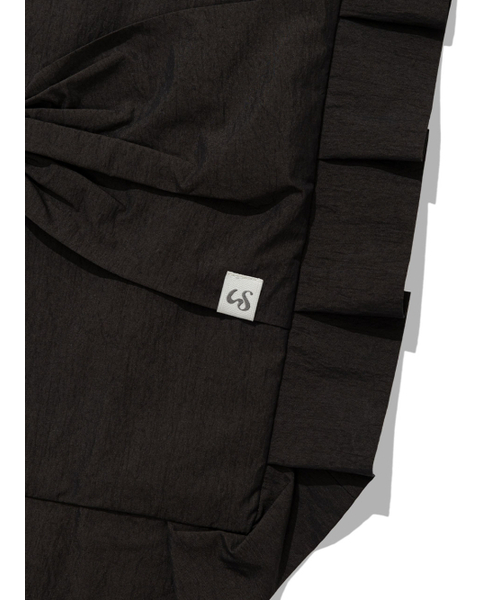 UGLY SHADOW(アグリーシャドウ)の「RIBBON ECO BAG(CHARCOAL)(エコバッグ/サブバッグ・レディース・その他・FREE)」の5枚目の写真