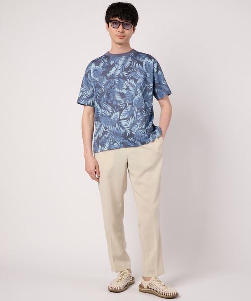Arnold Palmer(アーノルドパーマー)の「シェア リゾート柄 Tシャツ(Tシャツ/カットソー・レディース・ブラウン系その他/グリーン系その他/ホワイト系その他/ブルー系その他・S/M/L/LL/XS)」の12枚目の写真