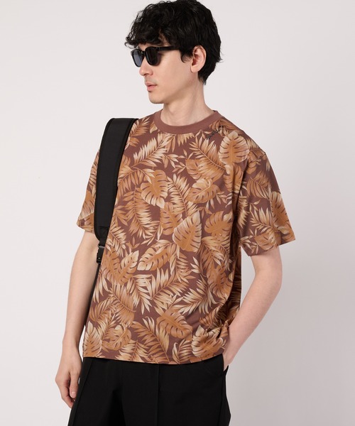 Arnold Palmer(アーノルドパーマー)の「シェア リゾート柄 Tシャツ(Tシャツ/カットソー・レディース・ブラウン系その他/グリーン系その他/ホワイト系その他/ブルー系その他・S/M/L/LL/XS)」の21枚目の写真