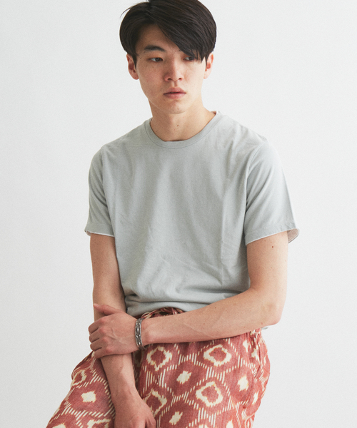 SAVE KHAKI UNITED(セーブカーキユナイテッド)の「SAVE KHAKI UNITED / セーブ カーキ ユナイテッド スーピマ ジャージー Tシャツ(Tシャツ/カットソー・メンズ・ブラック/ホワイト/コバルトブルー/サファリグリーン・MEDIUM/LARGE/X-LARGE)」の22枚目の写真