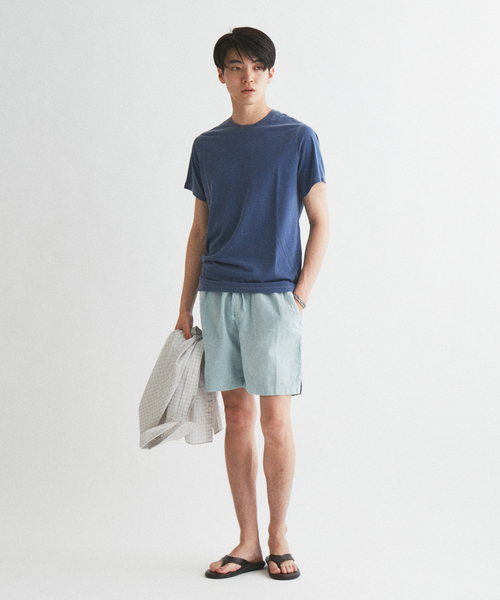 SAVE KHAKI UNITED(セーブカーキユナイテッド)の「SAVE KHAKI UNITED / セーブ カーキ ユナイテッド スーピマ ジャージー Tシャツ(Tシャツ/カットソー・メンズ・ブラック/ホワイト/コバルトブルー/サファリグリーン・MEDIUM/LARGE/X-LARGE)」の18枚目の写真