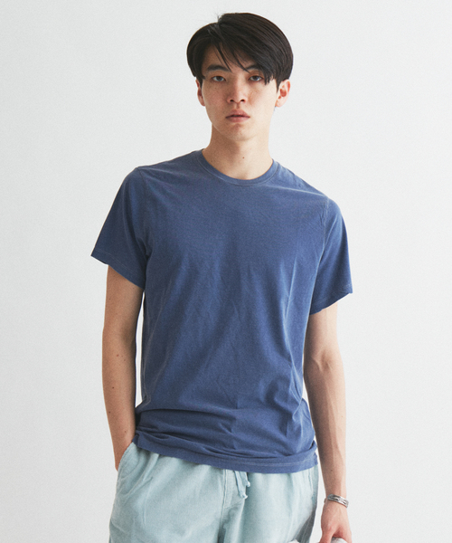 SAVE KHAKI UNITED(セーブカーキユナイテッド)の「SAVE KHAKI UNITED / セーブ カーキ ユナイテッド スーピマ ジャージー Tシャツ(Tシャツ/カットソー・メンズ・ブラック/ホワイト/コバルトブルー/サファリグリーン・MEDIUM/LARGE/X-LARGE)」の17枚目の写真