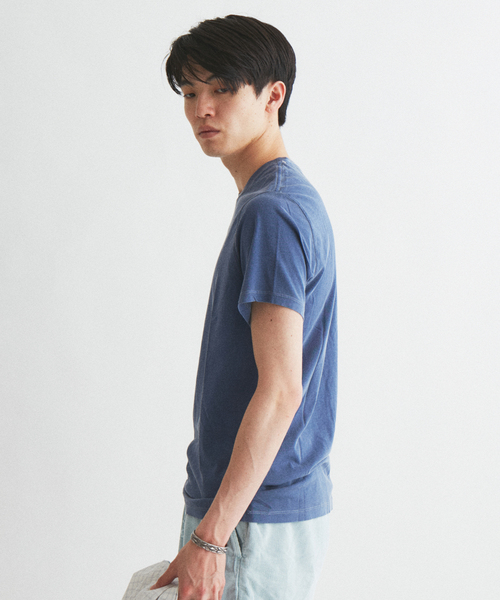SAVE KHAKI UNITED(セーブカーキユナイテッド)の「SAVE KHAKI UNITED / セーブ カーキ ユナイテッド スーピマ ジャージー Tシャツ(Tシャツ/カットソー・メンズ・ブラック/ホワイト/コバルトブルー/サファリグリーン・MEDIUM/LARGE/X-LARGE)」の16枚目の写真