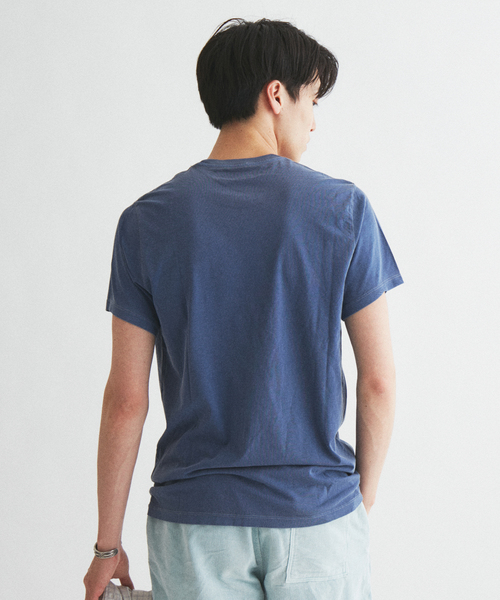SAVE KHAKI UNITED(セーブカーキユナイテッド)の「SAVE KHAKI UNITED / セーブ カーキ ユナイテッド スーピマ ジャージー Tシャツ(Tシャツ/カットソー・メンズ・ブラック/ホワイト/コバルトブルー/サファリグリーン・MEDIUM/LARGE/X-LARGE)」の15枚目の写真
