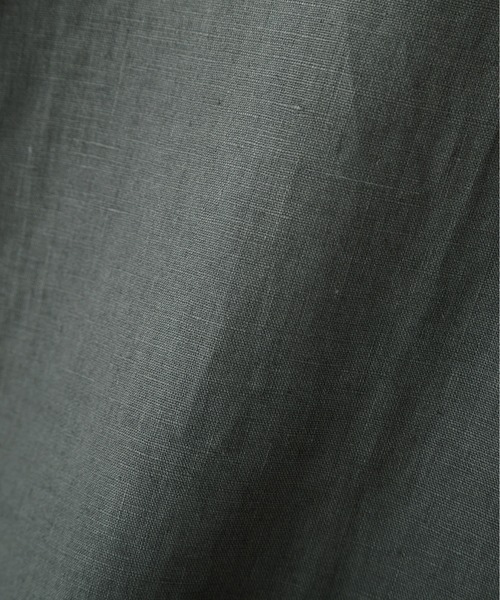 MARGARET HOWELL(マーガレットハウエル)の「LIGHTWEIGHT LINEN(シャツ/ブラウス・メンズ・チャコール/カーキ・SMALL/MEDIUM/LARGE)」の4枚目の写真