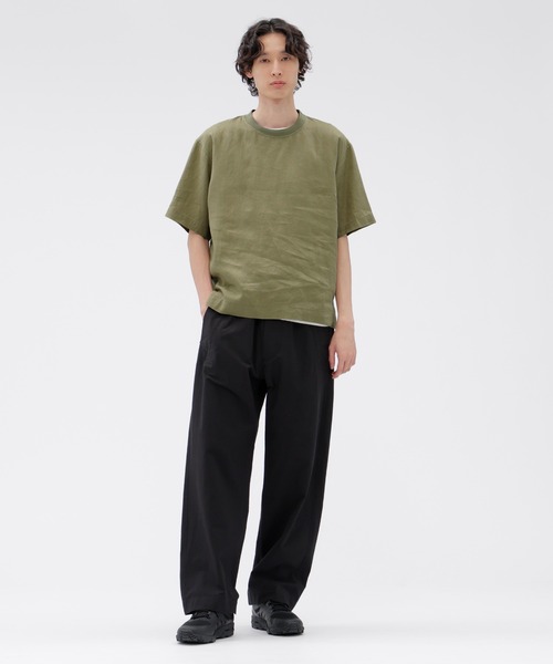 MARGARET HOWELL(マーガレットハウエル)の「LIGHTWEIGHT LINEN(シャツ/ブラウス・メンズ・チャコール/カーキ・SMALL/MEDIUM/LARGE)」の5枚目の写真