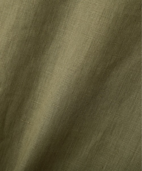 MARGARET HOWELL(マーガレットハウエル)の「LIGHTWEIGHT LINEN(シャツ/ブラウス・メンズ・チャコール/カーキ・SMALL/MEDIUM/LARGE)」の9枚目の写真