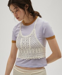 Border Polo Tops 12610606（Tシャツ/カットソー）｜TODAYFUL