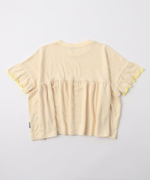 EDWIN(エドウィン)の「【Ou? by EDWIN】ワイドシルエットTシャツ(Tシャツ/カットソー・キッズ・オレンジ/アイボリー・130/110/100/140/90/120/150)」の11枚目の写真