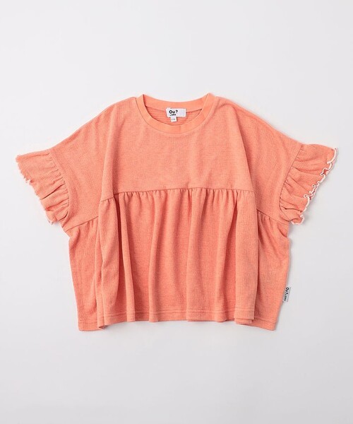 EDWIN(エドウィン)の「【Ou? by EDWIN】ワイドシルエットTシャツ(Tシャツ/カットソー・キッズ・オレンジ/アイボリー・130/110/100/140/90/120/150)」の13枚目の写真