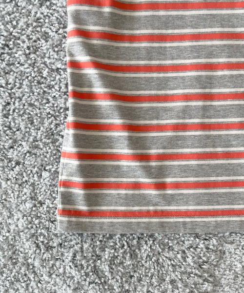 KAIKO(カイコー)の「KAIKO V neck border t-shirts(Tシャツ/カットソー・メンズ・レッド/サックスブルー・1/2)」の20枚目の写真