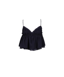GLOWNY（グロウニ―）の「SHIRRED CRINKLE BUSTIER（キャミソール）」