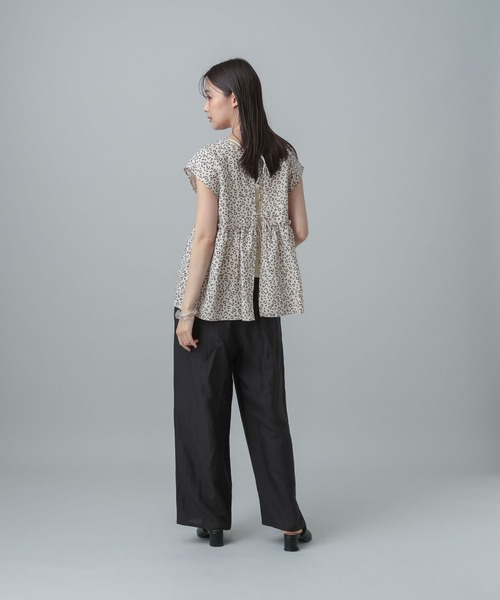 GLOBAL WORK(グローバルワーク)の「MATINEE LINE/ラミー2WAYフロントブラウス/678452(シャツ/ブラウス・レディース・レオパード/ベージュ/ブラック・LARGE/MEDIUM)」の17枚目の写真