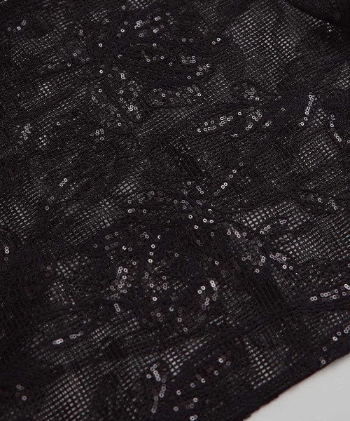 W:Huku(フーク)の「【W:Huku / メッシュ エンブロイダリー】ノースリーブ シアートップス / Mesh Embroidered Sleeveless Top(ベスト・レディース・ブラック/ブラックミックス/アイボリー・FREE)」の20枚目の写真