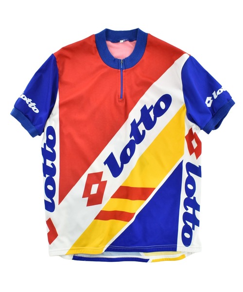 VINTAGE(ヴィンテージ)の「【USED】Lotto サイクリングシャツ(Tシャツ/カットソー・メンズ・マルチ・LARGE)」の1枚目の写真