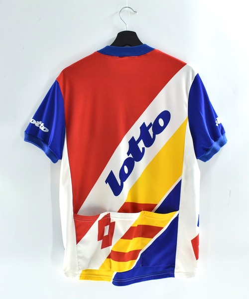 VINTAGE(ヴィンテージ)の「【USED】Lotto サイクリングシャツ(Tシャツ/カットソー・メンズ・マルチ・LARGE)」の4枚目の写真