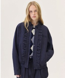 GRVRGROVE（グローブ）の「TOVE CHECK JACKET（ブルゾン）」