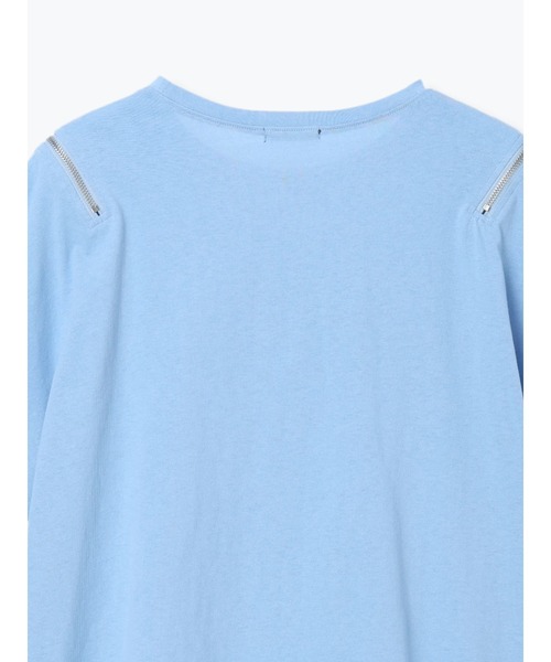 NOEMIE（ノエミー）の「鉄線チェーンねこダメージユニセックスTシャツ（Tシャツ/カットソー・レディース・オフホワイト/ブラック/ブルー系その他・M）」の21枚目の写真