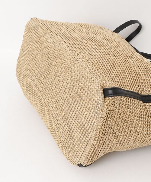 Plumel(プルメル)の「Piping Basket Tote Bag / パイピングバスケットトートバッグ(トートバッグ・レディース・ブラウン/ブラック・FREE)」の8枚目の写真